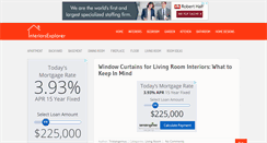 Desktop Screenshot of interiorsexplorer.com